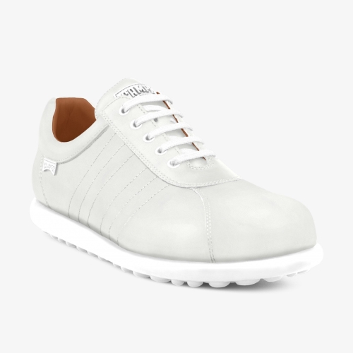 Camper Pelotas Mens Sneakers US-92306 White Online Sale